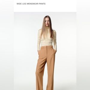 Wide leg pants